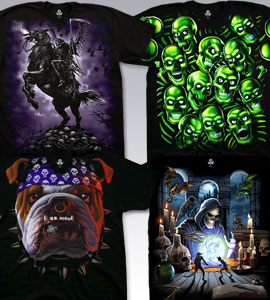 Fantasy T-Shirts, Tees, Tie-Dyes