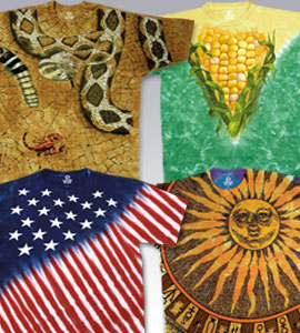 Nature T-Shirts, Tees, Tie-Dyes