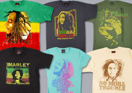 Reggae T-Shirts, Tees, Tie-Dyes