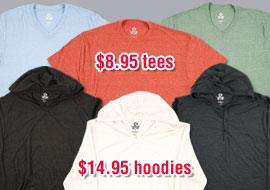 Triblend T-Shirts, Tees & Hoodies